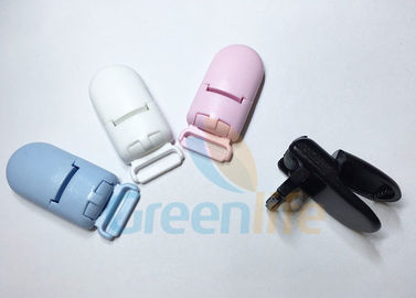 Renkli POM Malzeme Plastik Timsah Klipleri, Sıkı Dişler Plastik Emzik Klipleri